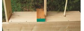 Homemade wooden box trap for small game and nuisance wildlife